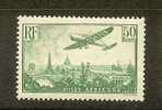 FRANCE PA 14a "50F VERT", NEUFxx SUP, VALEUR: 2100? - 1927-1959 Postfris