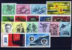 24 Sets Jahrgang 1963 DDR 934/8-1000/3 ** 68€ Ulbricht Olympiade Motocross Stadion Bis Malaria Se-tenant Of Germany - Colecciones (en álbumes)