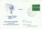 GERMANY 1972 AIRSHIPS  POSTMARK - Luchtballons