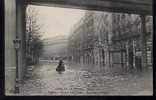 INONDATION...1910..AV ROLLIN L'EGLISE ST ANTOINE....NON. ECRITE........‹(•¿•)› - Paris Flood, 1910