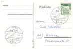 GERMANY 1969 SKATING  POSTMARK - Eiskunstlauf