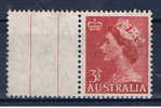 AUS+ Australien 1953 Mi 229 OG Elizabeth II. (mit Leerfeld) - Ongebruikt