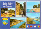 SAINT VALERY SUR SOMME Carte 4 Vues + Blason - Saint Valery Sur Somme