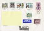 AUSTRIA REGISTERED COVER SENT TO POLAND 1999 - Storia Postale