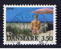 DK+ Dänemark 1991 Mi 1003 Strandszene - Usado