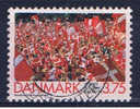 DK+ Dänemark 1992 Mi 1035 Fußball-Weltmeisterschaft - Usado