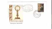 12012)lettera F.d.c Vaticane Viaggio Ss. Paolo VI A Bogota Con  0.25$   Del 23-8-1968 - Storia Postale