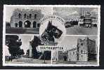 1958 Multiview Postcard With Scottie Dog Southampton Hampshire - Scarce Graphite Line Stamp Catalogue £8 + - Ref 253 - Southampton
