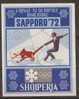 Albanie Shqiperise **BF 20  Non Dentelé  JO  Sapporo 1972 Patinage Artistique - Hiver 1972: Sapporo