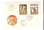 12060)n.3 Lettera F.dc.  Olasz Festok Con Francobolli E Annulli Del 20-12-1968 - FDC