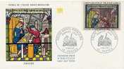 France FDC Lettre 1er Jour (No.1531 Yvert & Tellier ) Sainte Madeleine 7 Octobre 1967 Troyes - 1960-1969