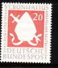 Germany 1954 Martyrdom Of Saint Boniface 1200th Anniversary MNH - Ongebruikt