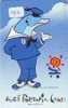 DOLPHIN DAUPHIN Dolfijn DELPHIN Tier Animal (583)  Telefonkarte Telecarte Japan * Kure Portopia Land * 330-41577 - Dauphins