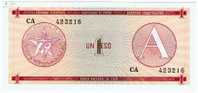 1  Peso A  Touristes "CUBA"    UNC    Ble13 - Cuba