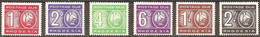 RHODESIA..1967..Michel # 5-10...MLH...Portomarken...MiCV - 18 Euro. - Rhodesië (1964-1980)