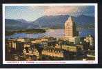 Postcard Marine Building & North Shore Vancouver Canada - Ref 254 - Other & Unclassified