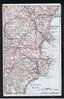 Early Map Postcard Devon - Start Bay - Dartmouth - Totne - Torquay - Teignmouth - 254 - Torquay