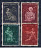 NL+ Niederlande 1944 Mi 423-26** - Unused Stamps