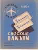 PROTEGE CAHIER CHOCOLAT LANVIN - Schutzumschläge