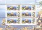 2001 RUSSIA Europa 2001 WATER SHEETLET - Blocks & Sheetlets & Panes