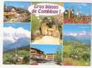 COMBLOUX (Haute-Savoie): Centre Ville,l'Eglise,le Mont-Blanc, La Pointe Percée; Marmotte ;TB - Combloux