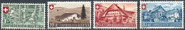 SWITZERLAND..1945..Michel # 460-463...MLH. - Unused Stamps
