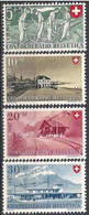 SWITZERLAND..1947..Michel # 480-483...MLH. - Unused Stamps