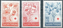 FINLAND..1958..Michel # 499-501...MLH. - Neufs