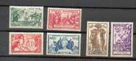 AEF 208 - YT 27 à 32 * - Charnières Complètes - Unused Stamps