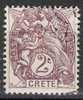 CRETE Bureau Francais 1902 N°2 @ Affaire 25% Cote - Altri & Non Classificati