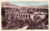 Privas - Le Pont D'Ouvèze Et Vue Sur Le Mont Toulon - Privas