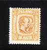 Iceland 1915-18 Kings Christian IX & Frederik VIII 3a Perf 14 Mint - Neufs