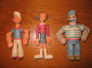 RARES FIGURINES EN LATEX EXINCO POPEYE, OLIVE & BRUTUS SEGAR - Other & Unclassified