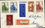 E-Brief 329     11-9--1950   ANNO  SANTO     OTTWEILER      Michel  165   Euros - Covers & Documents