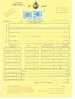 EGYPTE / FISCAUX / Une Paire 5 P Bleu Sur Document (échange De Travellers Cheques) Non Daté - Autres & Non Classés