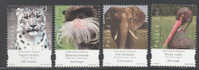 2007 POLAND ZOO ANIMALS 4V - Unused Stamps