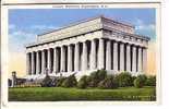 GOOD OLD USA POSTCARD - Washington - Lincoln Memorial - Andere & Zonder Classificatie