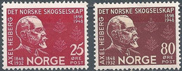 NORWAY..1948..Michel# 336-337...MLH. - Ongebruikt