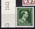 646  **  Bdf 1943 - 1934-1935 Léopold III