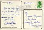 Postal Lourdes (hautes Pyrennes) 1988. Flamme Touristique - Briefe U. Dokumente