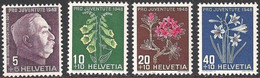 SWITZERLAND..1948..Michel # 514-517...MLH. - Nuevos