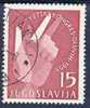 YU 1955-764 2°KONGRES , YUGOSLAVIA, 1v, Used - Used Stamps