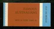AUSTRALIE  N° 380 à 383 ** Carnet Complet De 20 - Postzegelboekjes