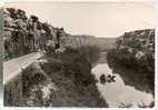 Jolie CP Photo 07 L'Ardèche Pittoresque Le Défilé De Ruoms Et L'Ardèche - CAD André De Valborgne 6-07-1962 - Ruoms