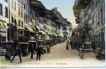 CPA...DE SUISSE...ANIMEE...THUN...RUE DE THOUNE...HAUPTGASSE... - Thoune / Thun