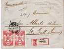 Fdi014b/ Cilicie (Tarsous) 1920 Einschreiben In Die Schweiz  (Censure Tres Rare) - Covers & Documents