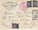 Fdi014d/ Cilicie (Mersina) Prov. Zudruck Auf Türk. Marken 1919 - Cartas & Documentos