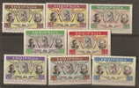 Albanie Shqiperia ** Série  8 Timbres De 1952 F.D. Roosewelt , W. Churchill - Kennedy (John F.)