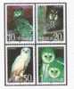 1995 CHINA OWLS 4V STAMP - Unused Stamps