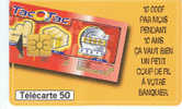 TELECARTE F 952 970 TAC O TAC - TELE - 1999